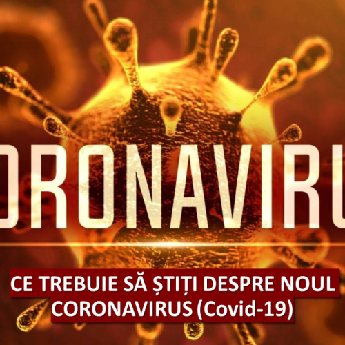 Ce trebuie să știți despre NOUL CORONAVIRUS (Covid-19)